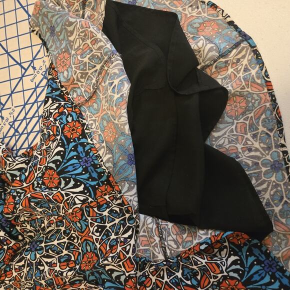 Forever 21 Summer Dress Sleeveless MED Multicolor Lined TEAL RED AZTEC TRIBAL - Picture 8 of 8